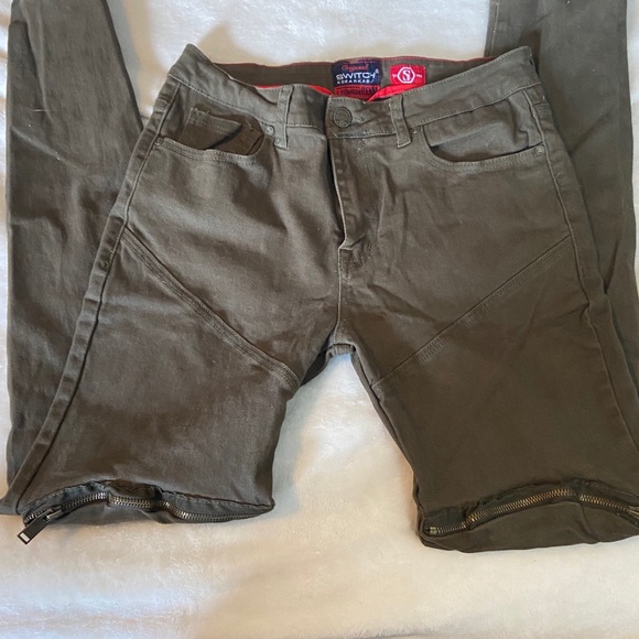 Men’s denim biker jeans - Picture 3 of 4